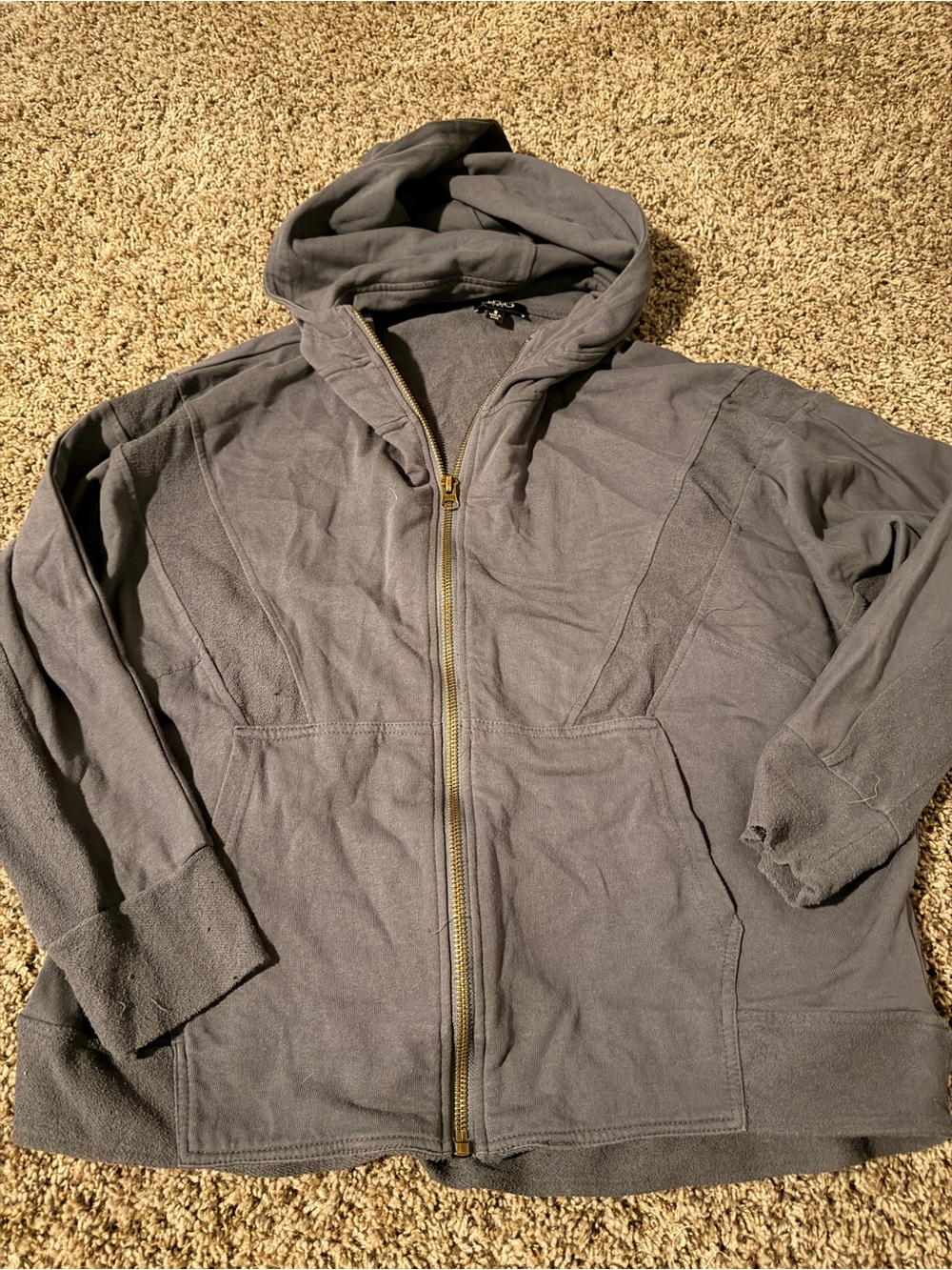 Women’s oversized  Hooded Zip-Up Jacket